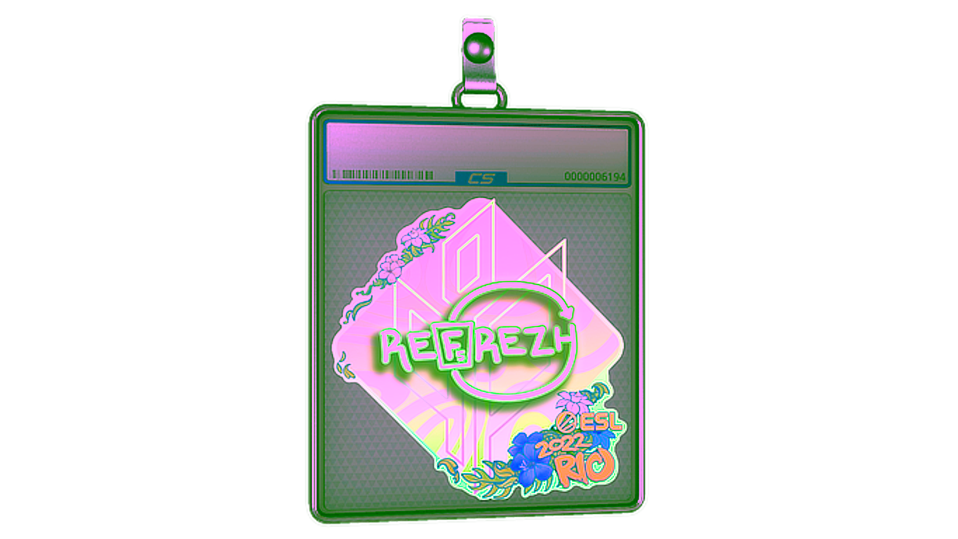 Display for Sticker Slab | refrezh | Rio 2022
