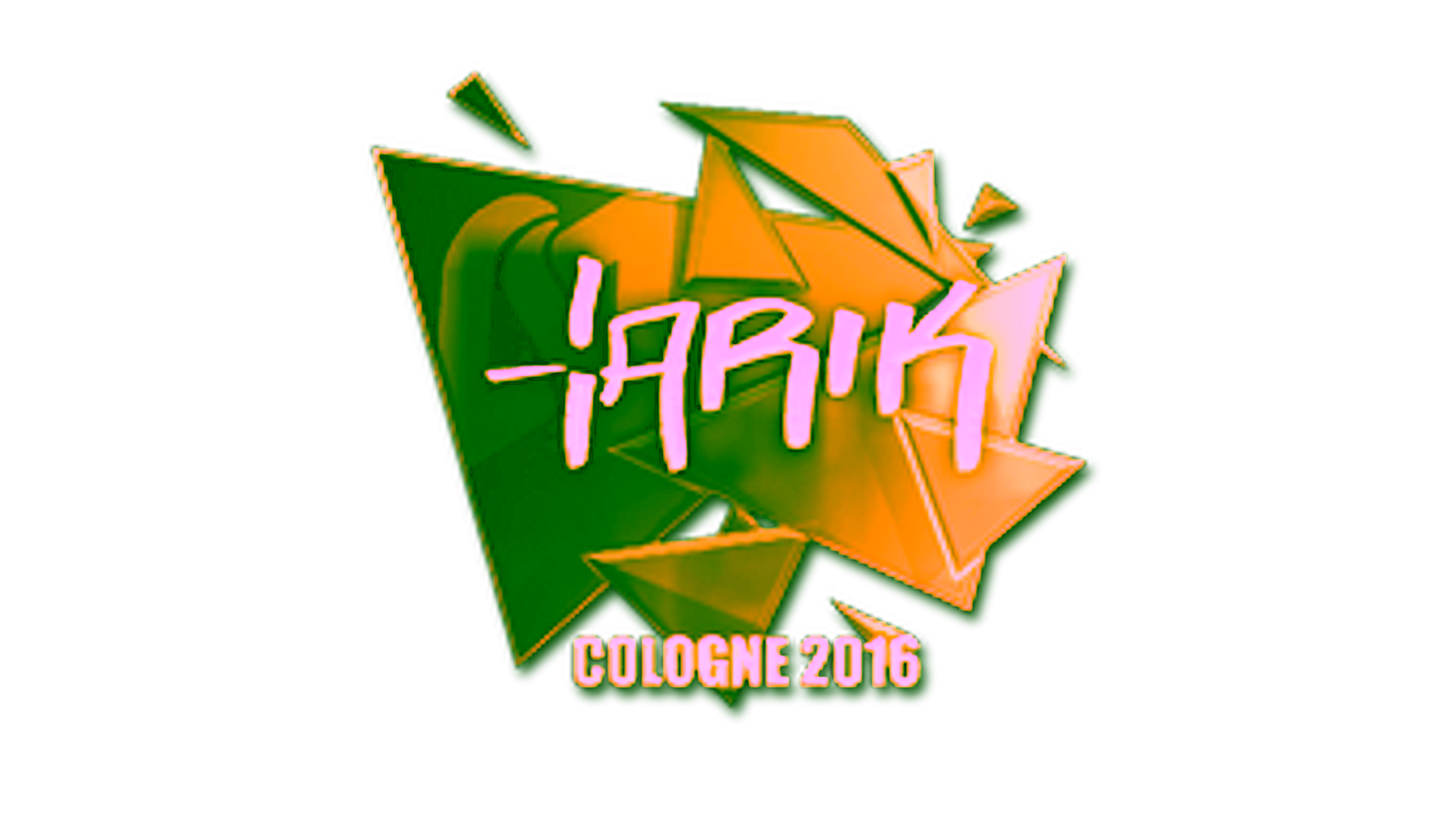 Anzeige für Sticker | tarik (Gold) | Cologne 2016