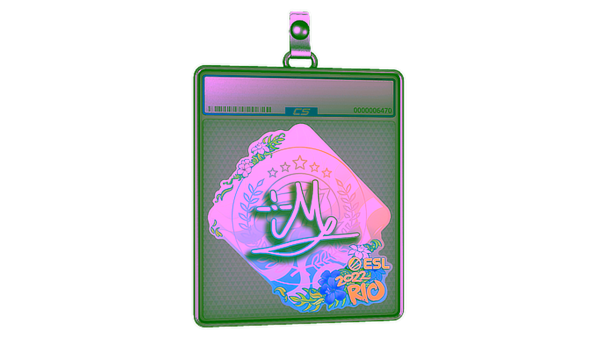 Exibição para Sticker Slab | iM | Rio 2022