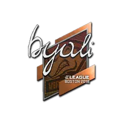 Sticker byali Boston 2018