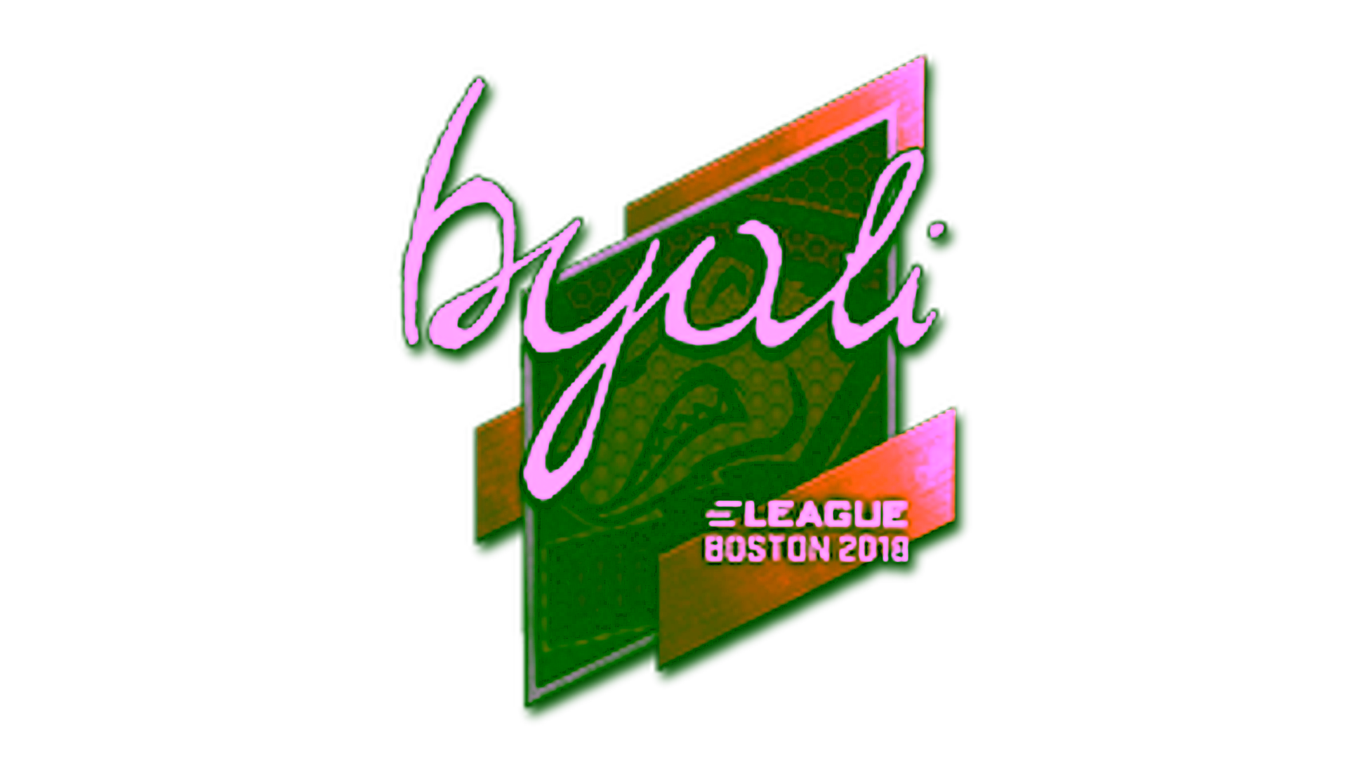 Anzeige für Sticker | byali | Boston 2018