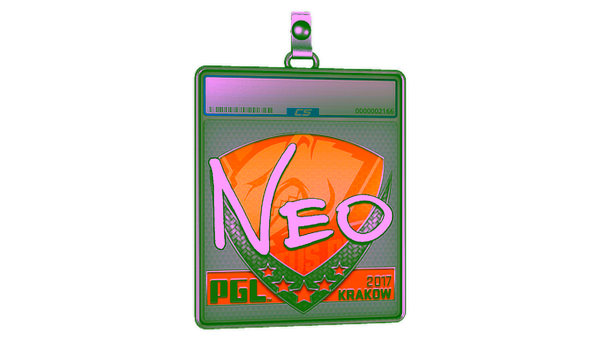 Wyświetl dla Sticker Slab | NEO | Krakow 2017