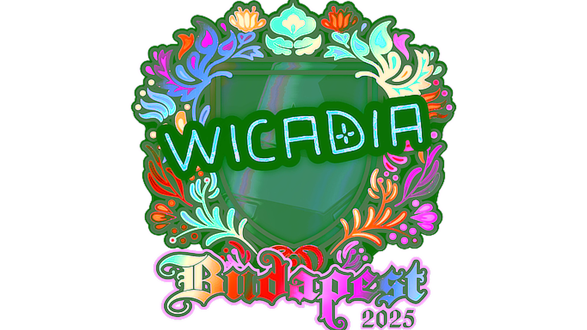 Display for Sticker | Wicadia (Holo) | Budapest 2025