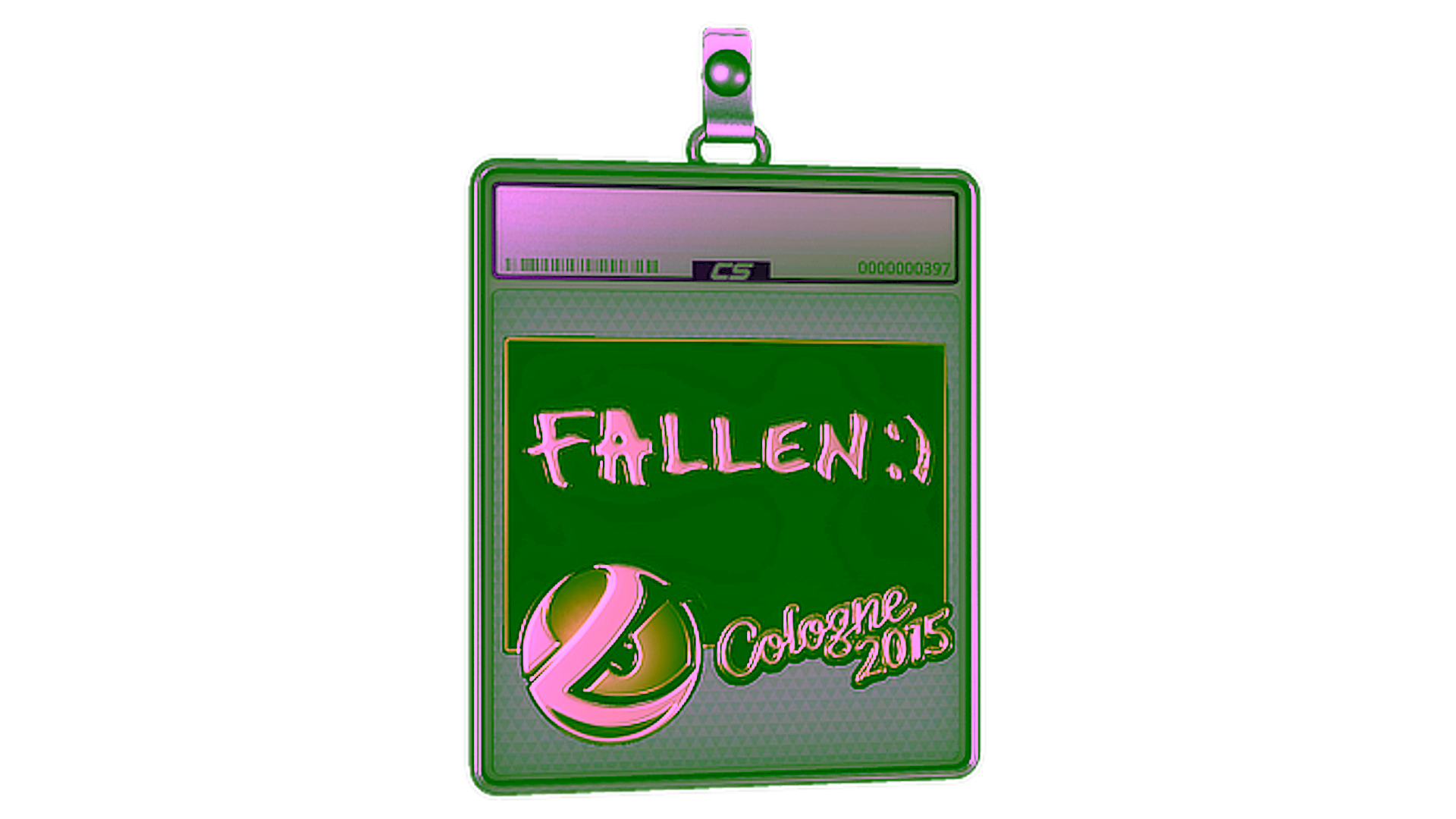 Wyświetl dla Sticker Slab | FalleN (Gold) | Cologne 2015