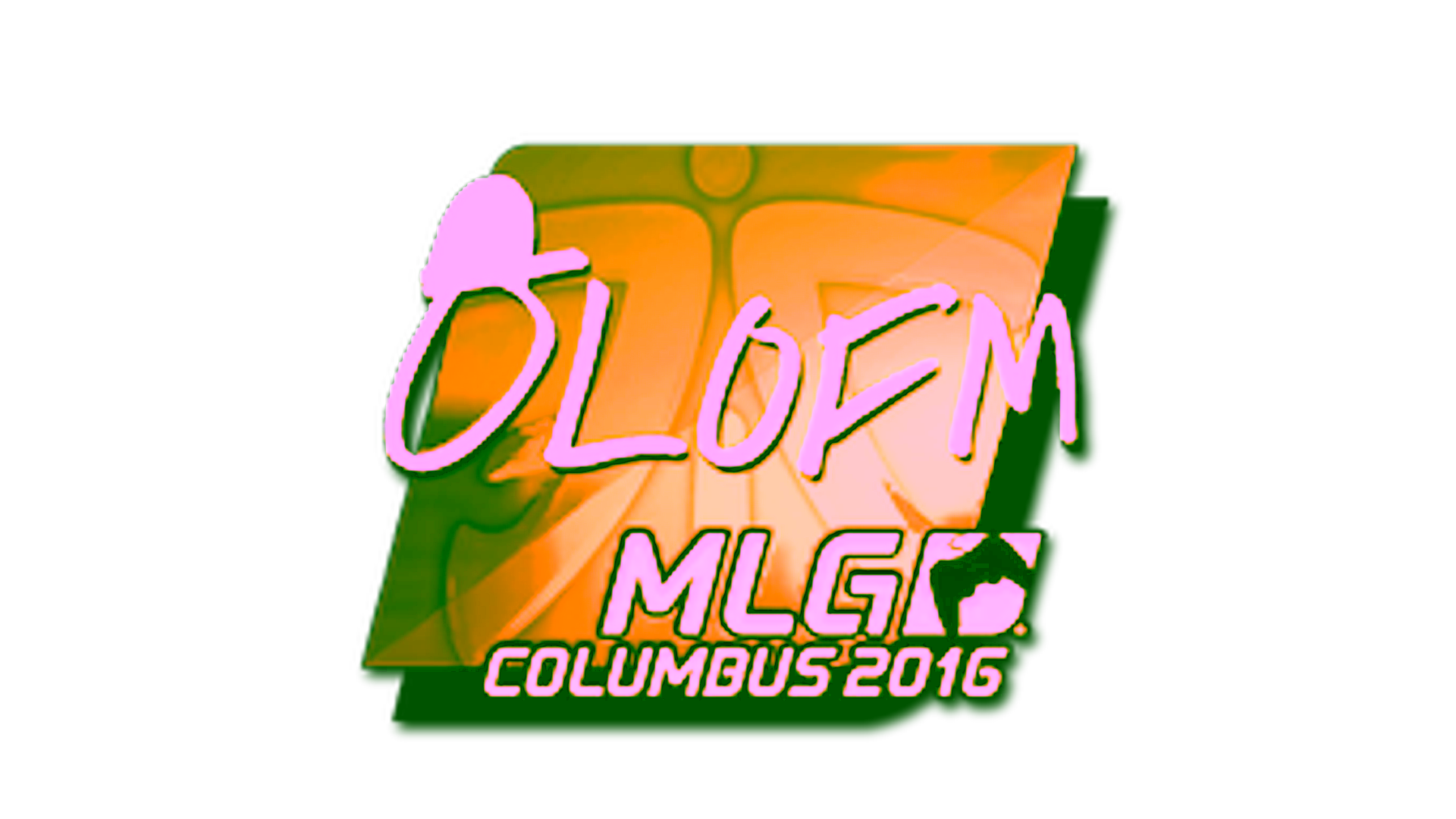 Display for Sticker | olofmeister (Gold) | MLG Columbus 2016