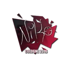 Sticker NiKo Cologne 2016