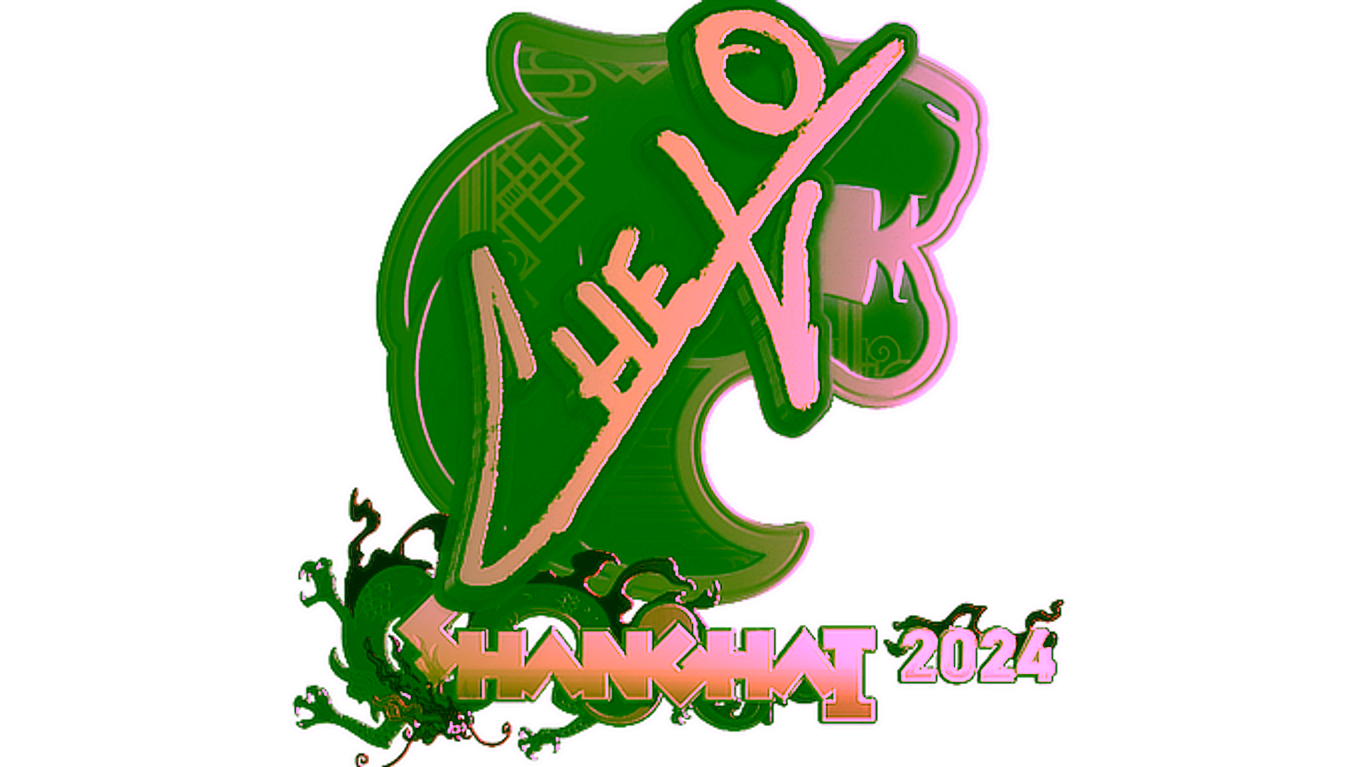 Display for Sticker | chelo (Gold) | Shanghai 2024