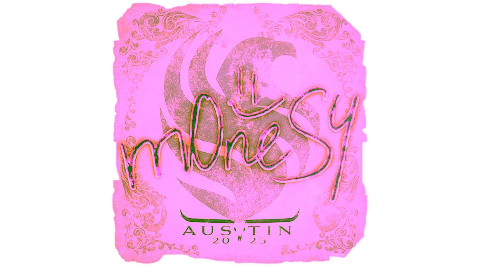 Display for Sticker | m0NESY | Austin 2025