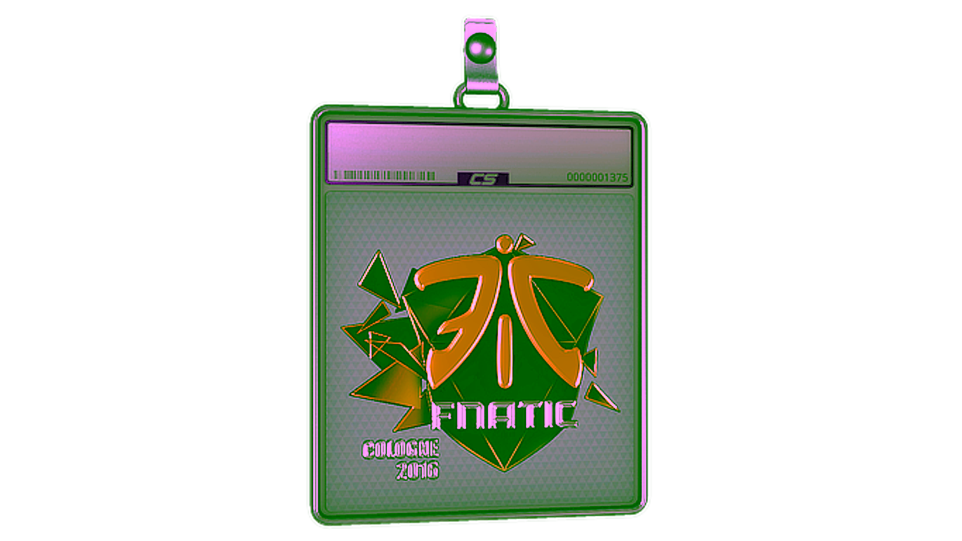 Mostrar para Sticker Slab | Fnatic (Foil) | Cologne 2016