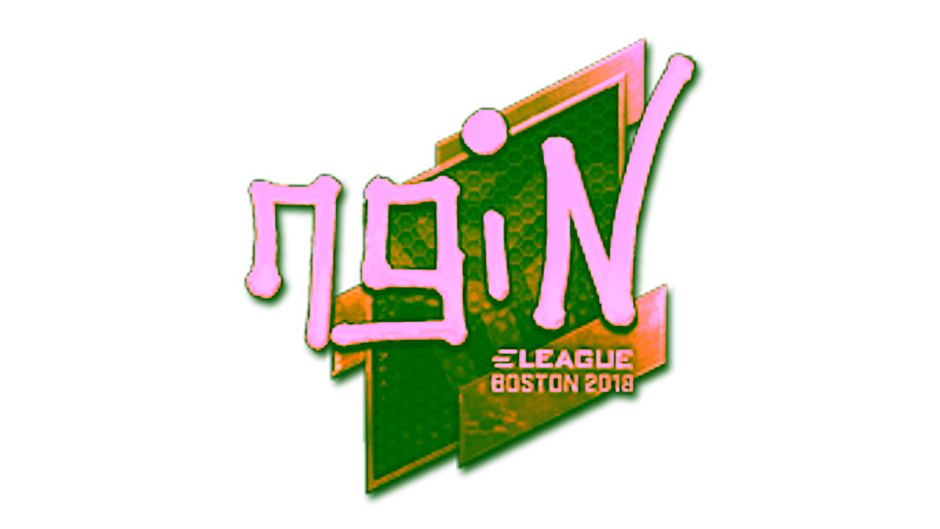 Wyświetl dla Sticker | ngiN (Gold) | Boston 2018