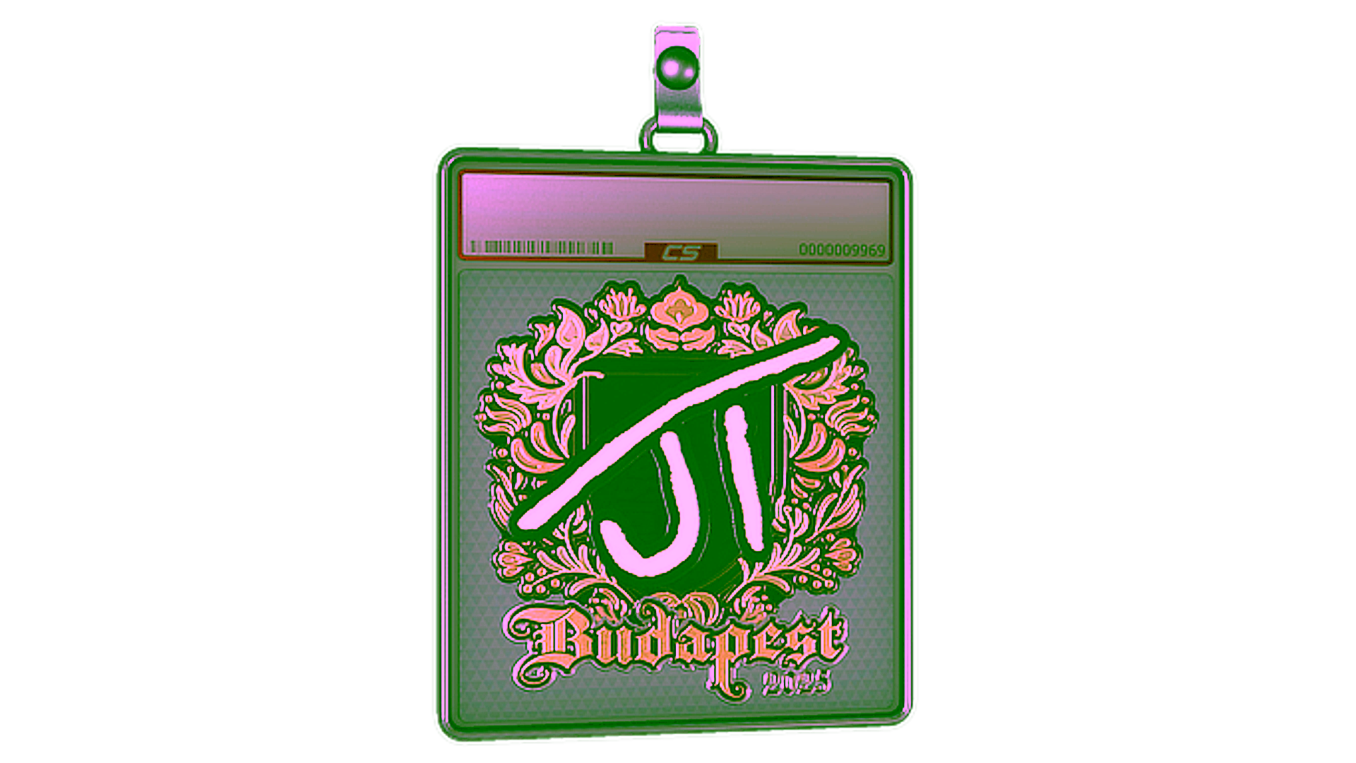 Display for Sticker Slab | JT (Gold) | Budapest 2025