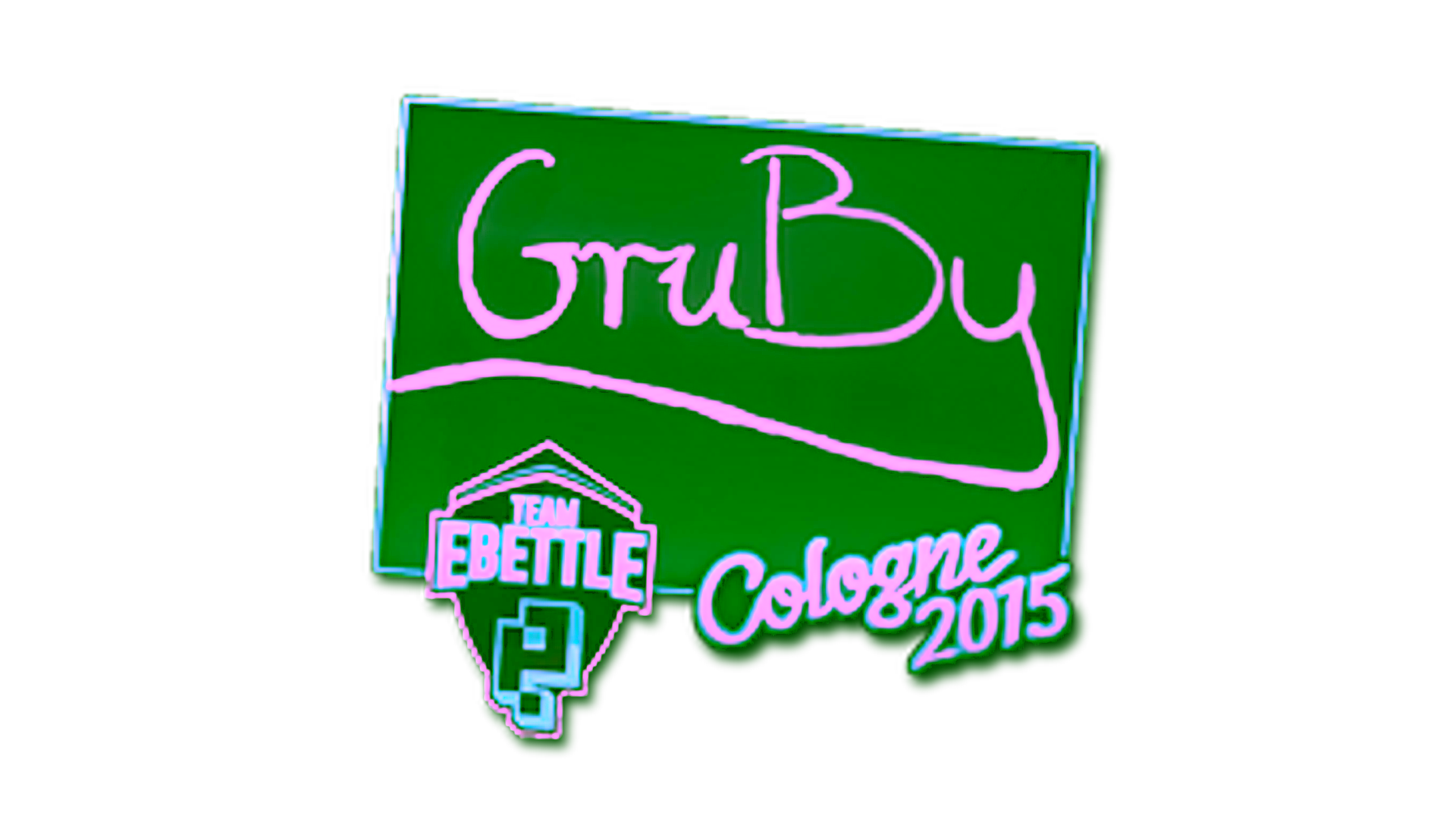 Affichage pour Sticker | GruBy | Cologne 2015