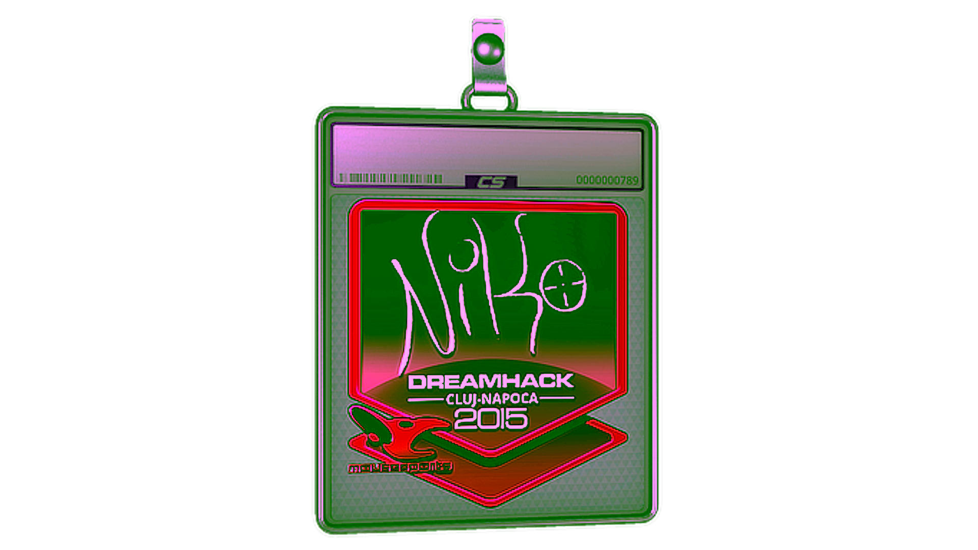 عرض لـ Sticker Slab | NiKo (Foil) | Cluj-Napoca 2015