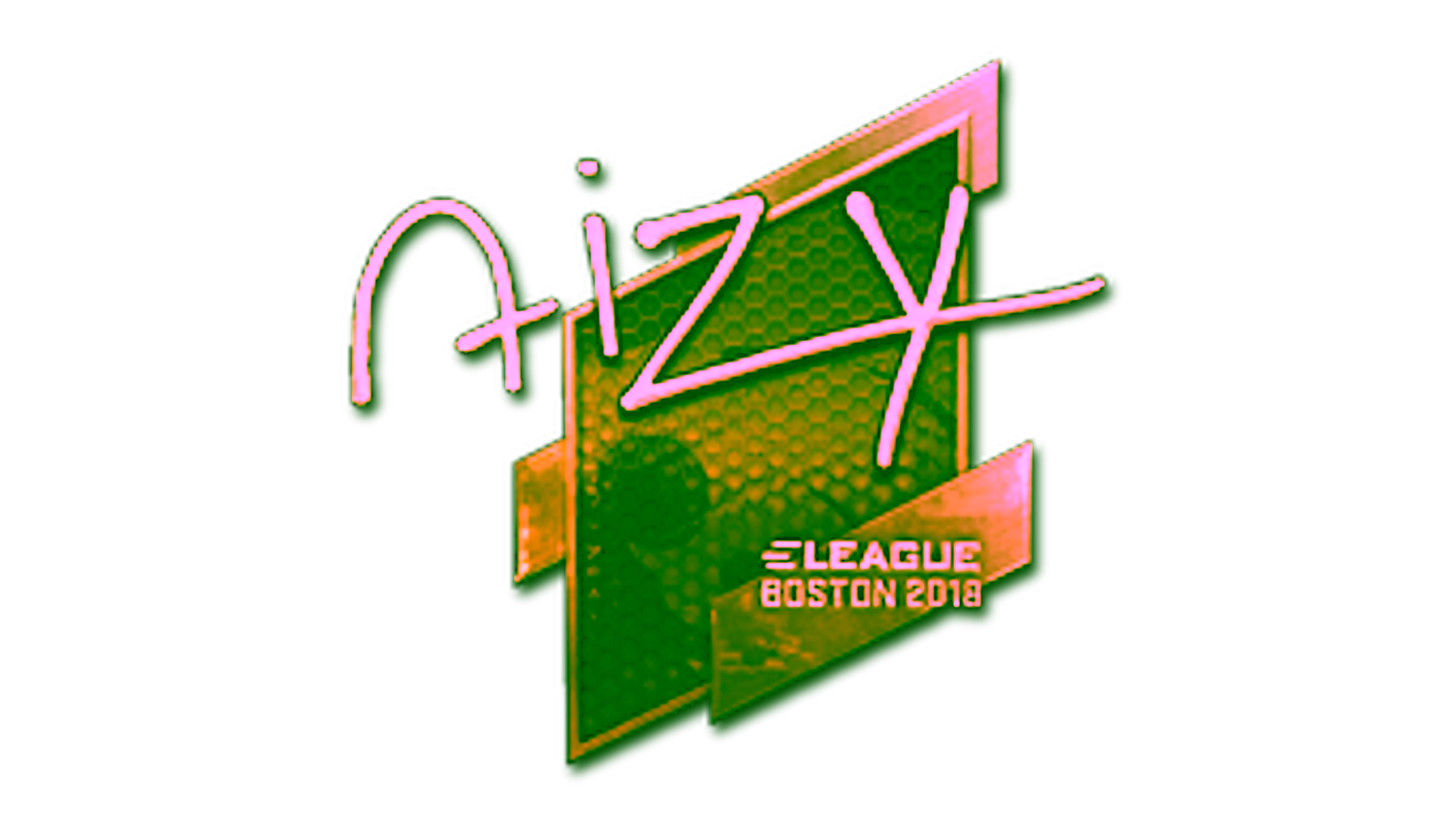 Rodyti Sticker | aizy (Gold) | Boston 2018