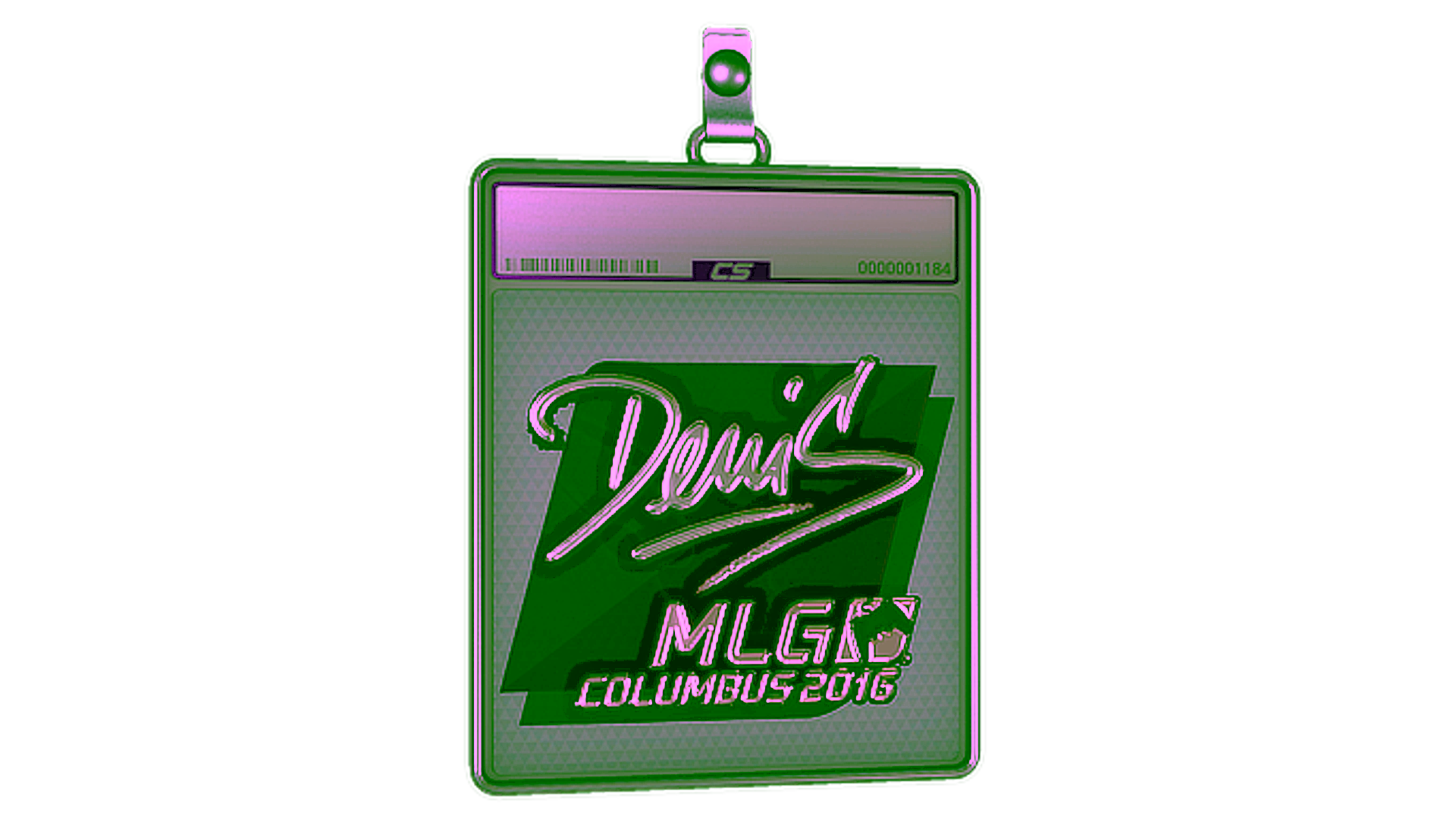 Display for Sticker Slab | denis (Foil) | MLG Columbus 2016