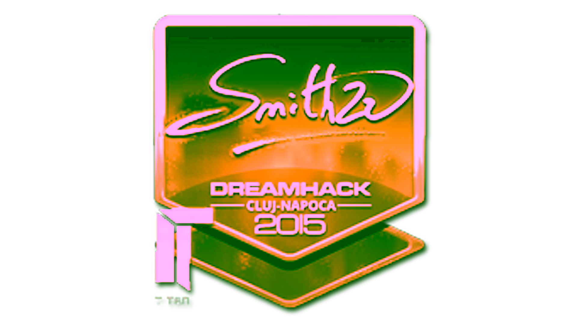 Display for Sticker | SmithZz (Gold) | Cluj-Napoca 2015