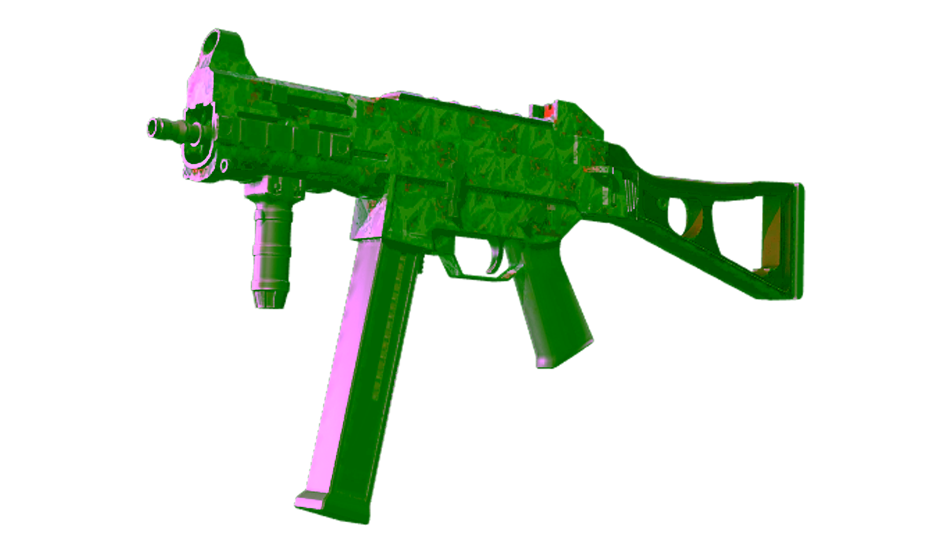 Display for UMP-45 | Day Lily (Well-Worn)