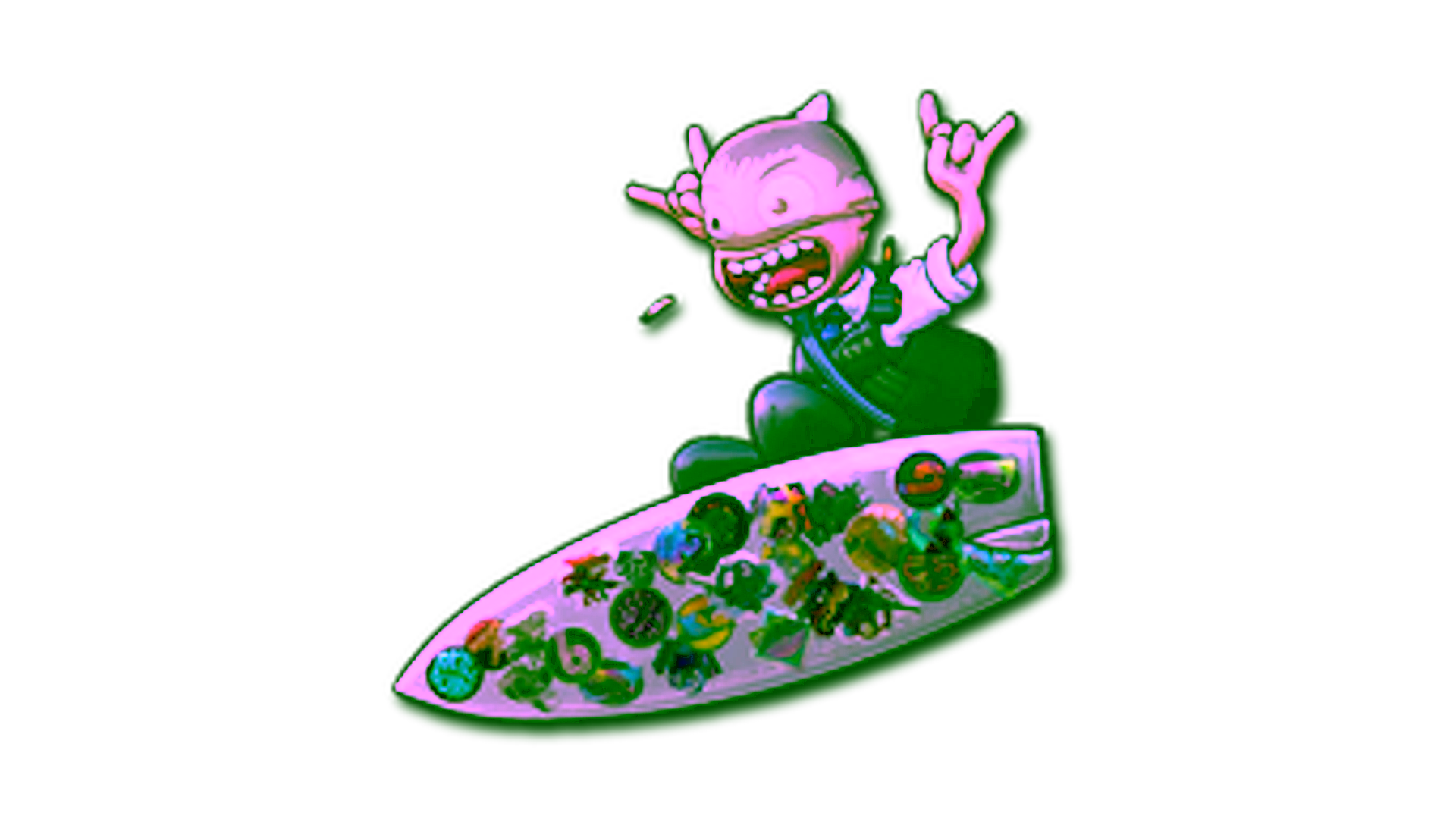 Wyświetl dla Sticker | Sticker Bomb Surf K (Foil)