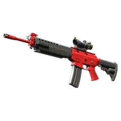 SG 553 | Candy Apple (Field-Tested)