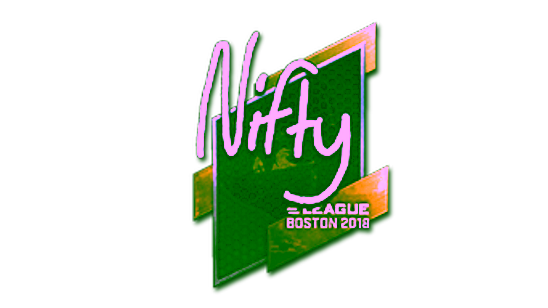 Display for Sticker | Nifty (Foil) | Boston 2018