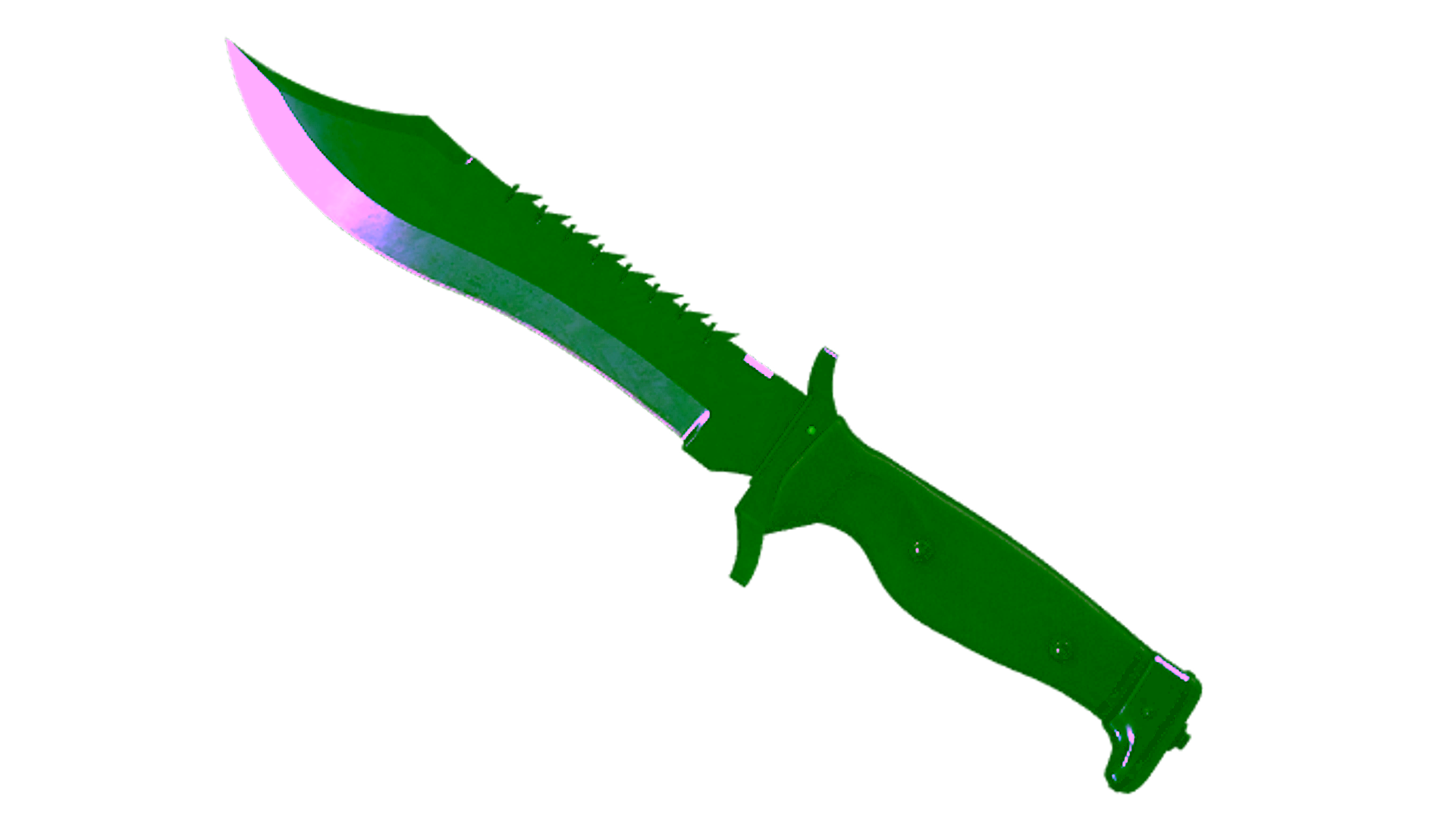 Display for ★ StatTrak™ Bowie Knife | Blue Steel (Factory New)