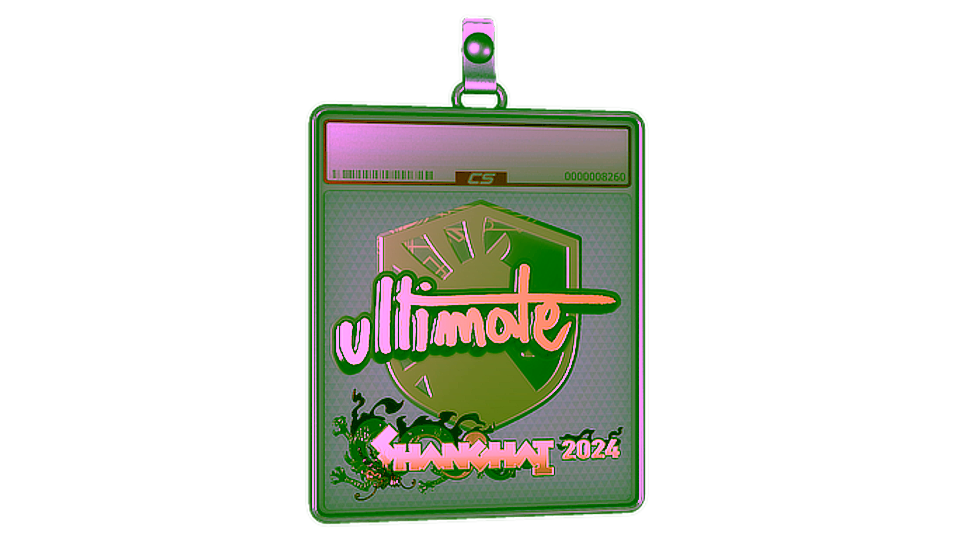 Display for Sticker Slab | ultimate (Gold) | Shanghai 2024