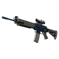 Souvenir SG 553 | Anodized Navy (Factory New)