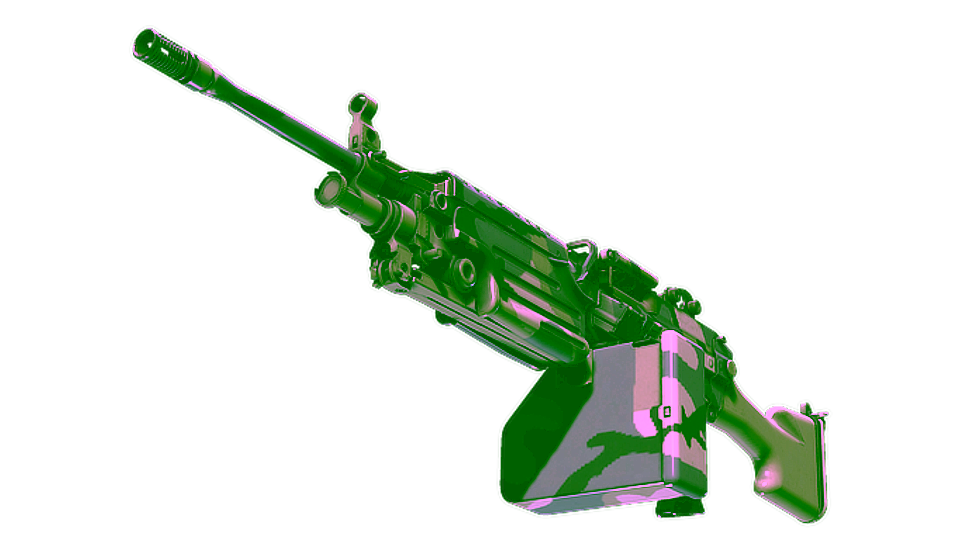 Visar för M249 | Sage Camo (Minimal Wear)
