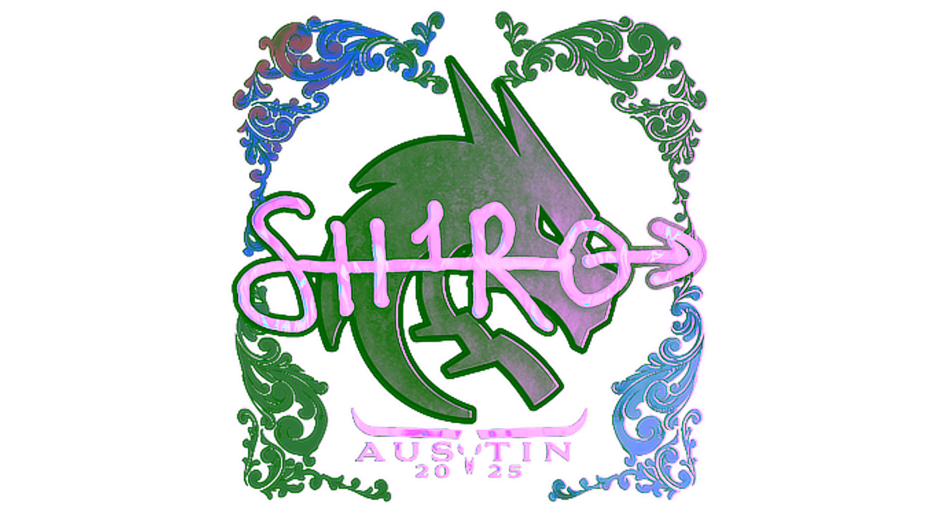 Display for Sticker | sh1ro (Holo) | Austin 2025