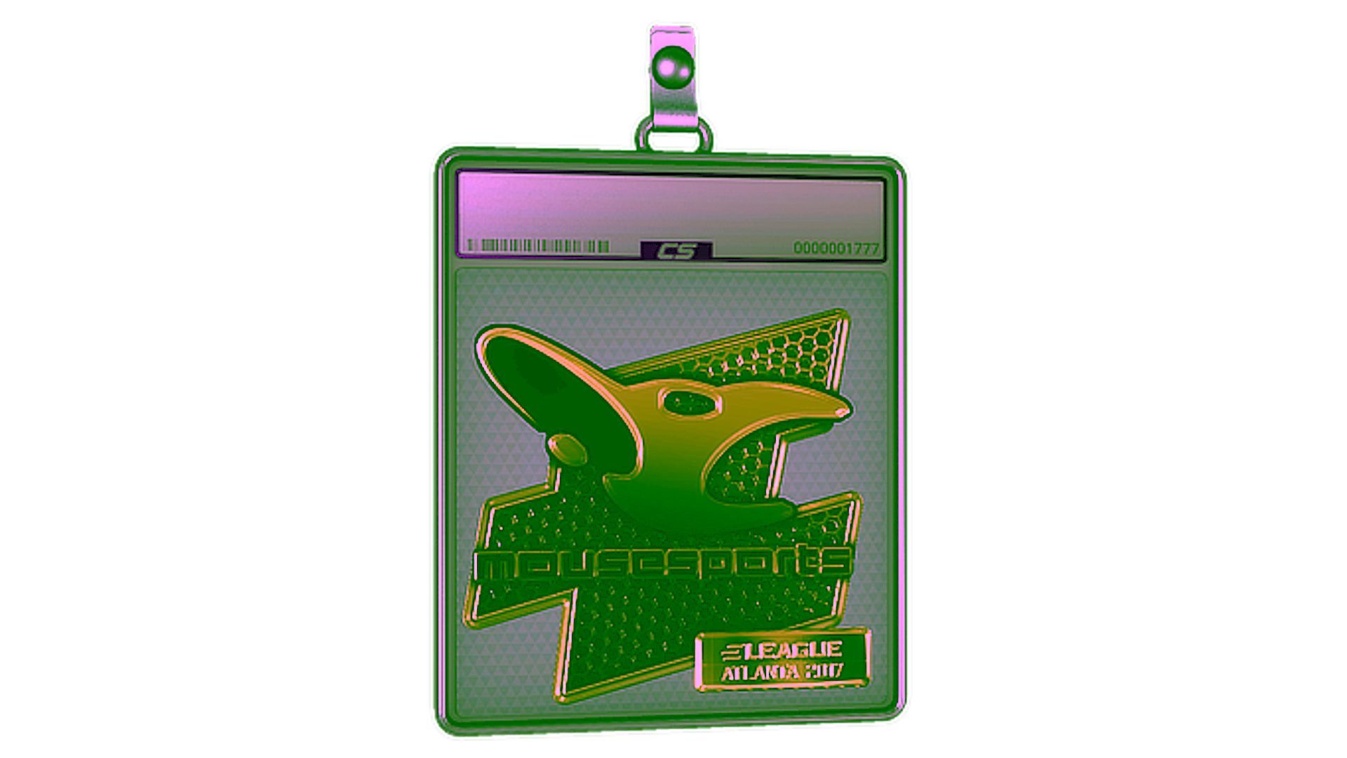 Display for Sticker Slab | mousesports (Gold) | Atlanta 2017
