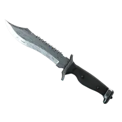 ★ Bowie Knife | Damascus Steel (Well-Worn)