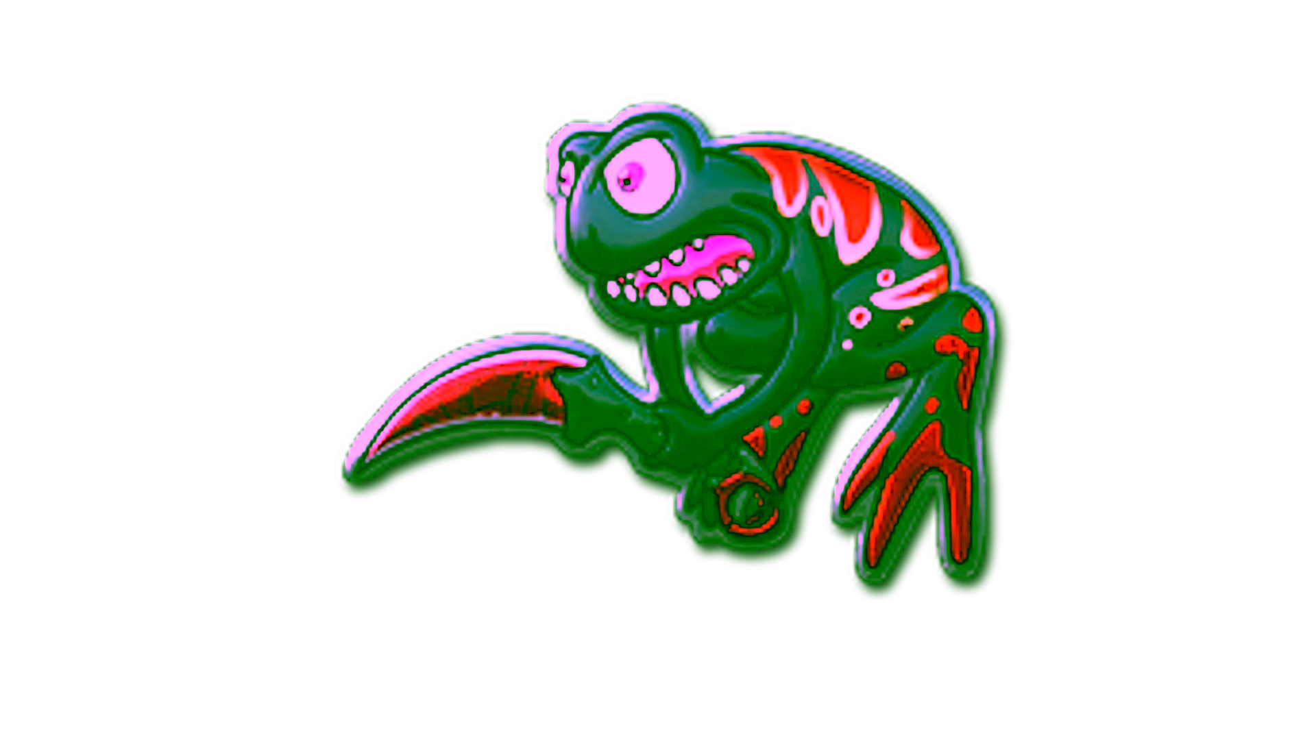 Exibição para Sticker | Crimson Web Poison Frog (Foil)