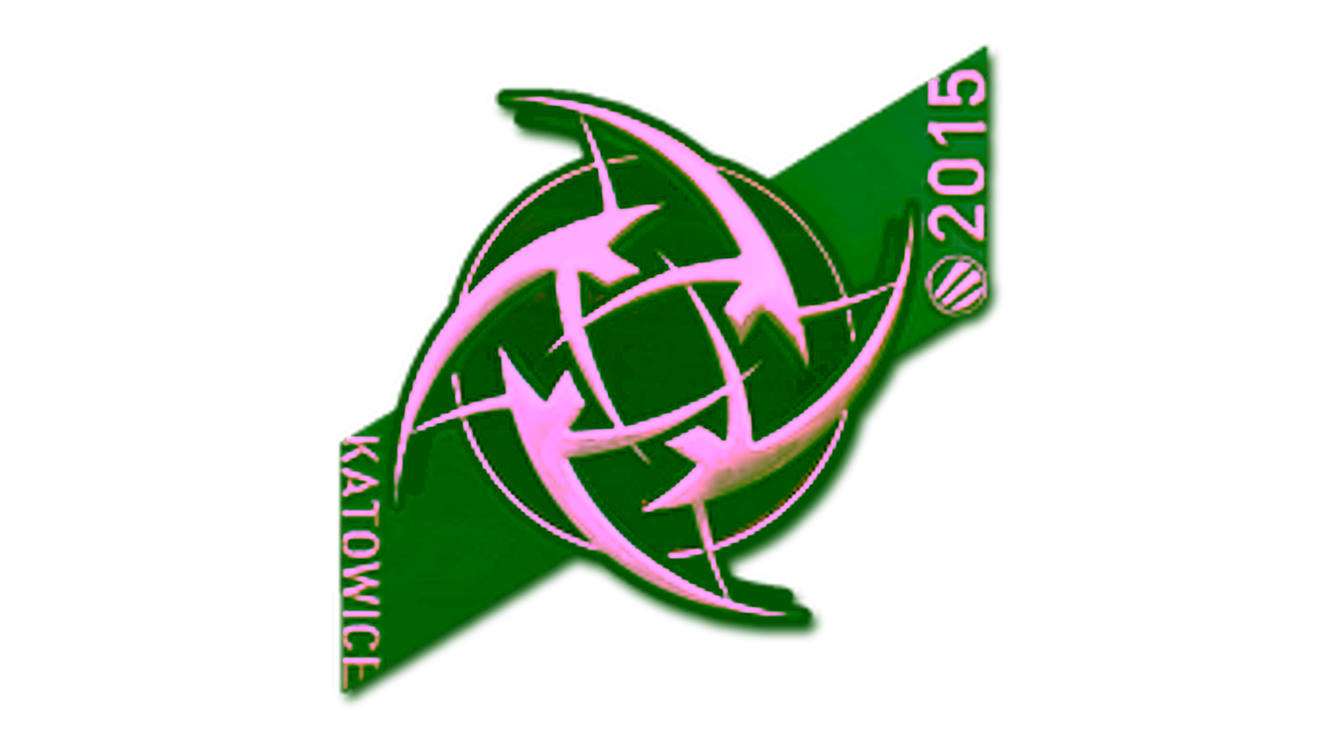 Display for Sticker | Ninjas in Pyjamas (Foil) | Katowice 2015