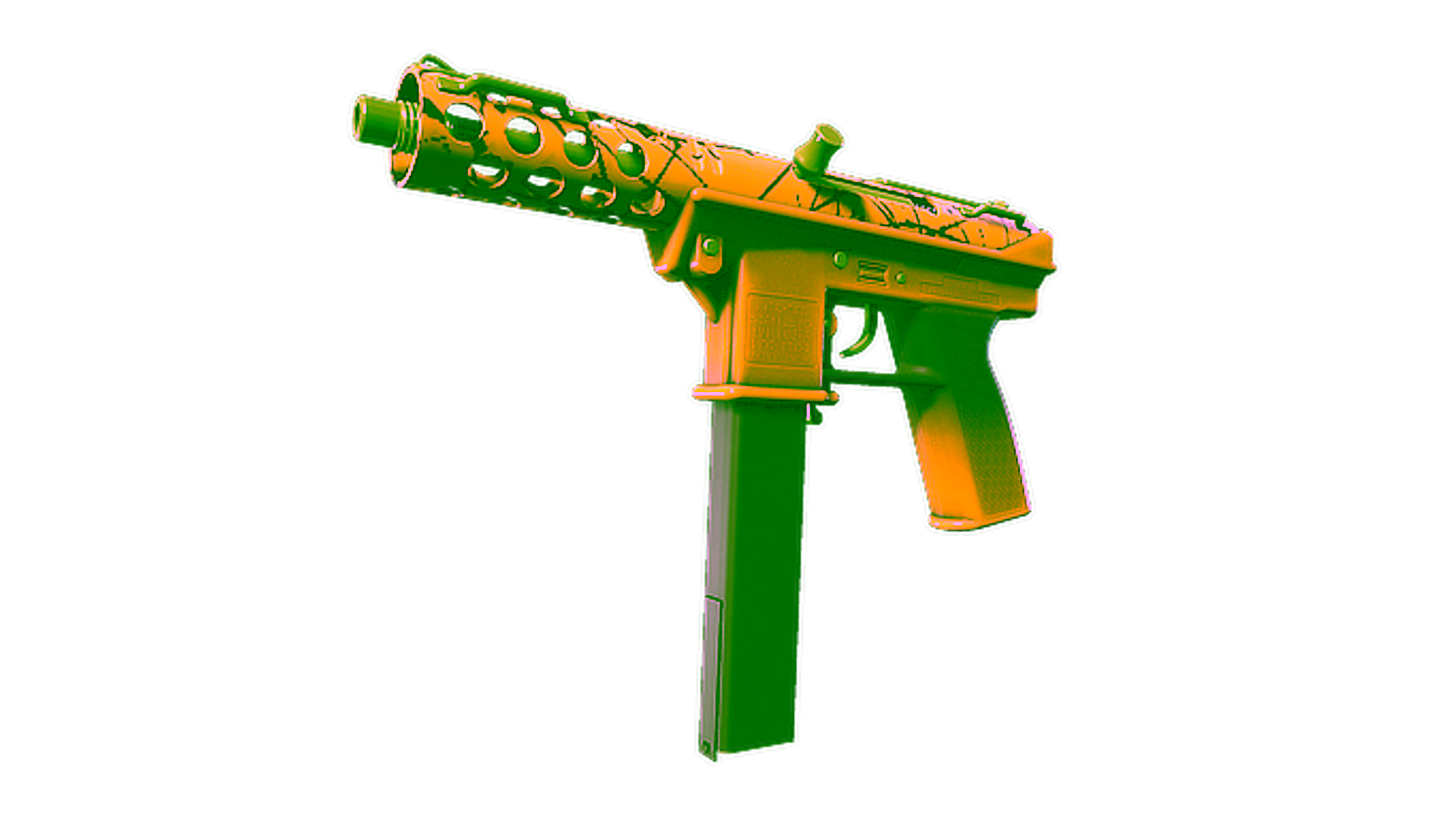 Display for Souvenir Tec-9 | Citric Acid (Minimal Wear)