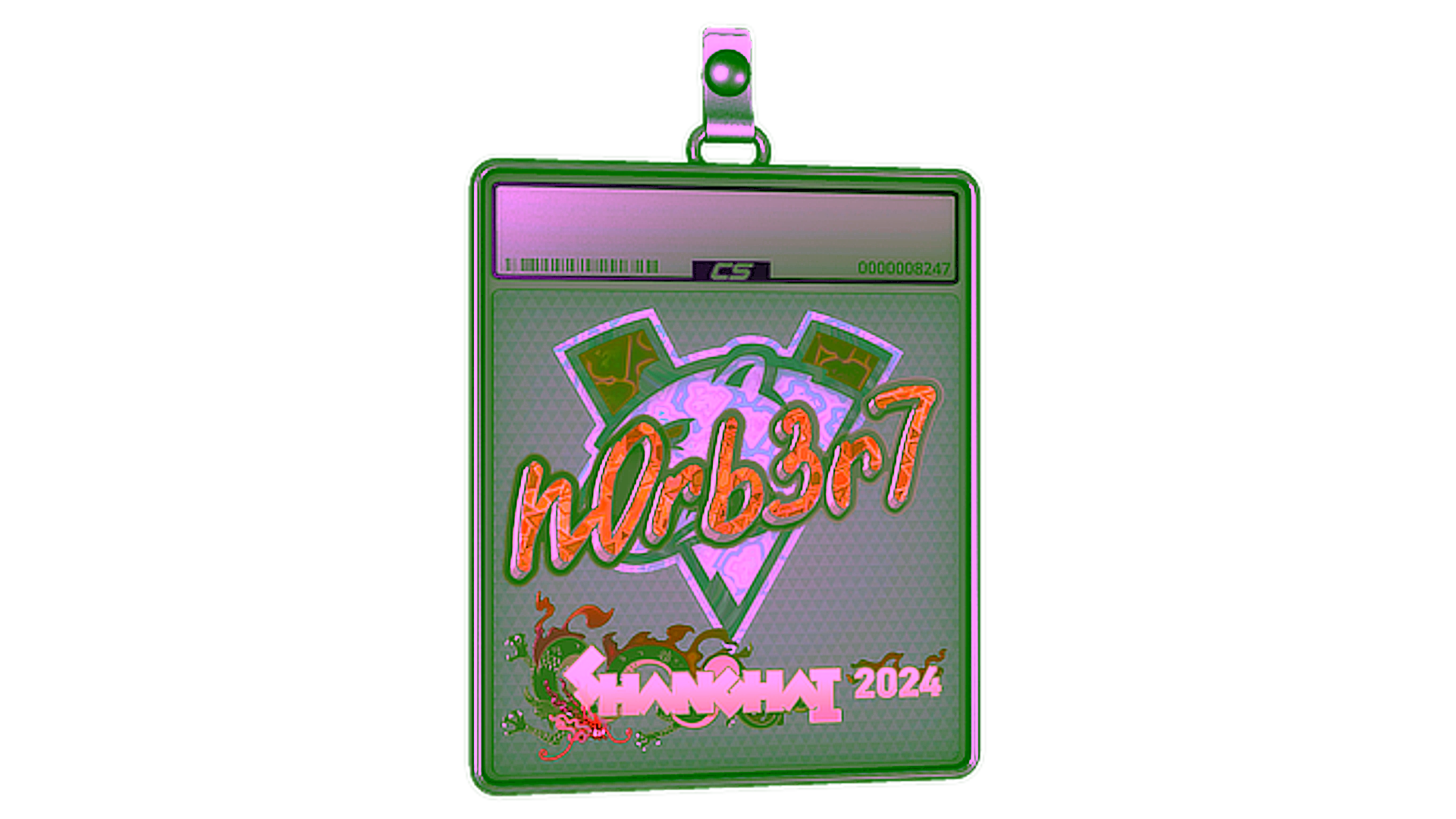 Display for Sticker Slab | n0rb3r7 (Holo) | Shanghai 2024