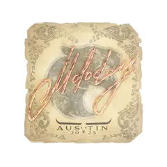 Sticker molodoy Austin 2025