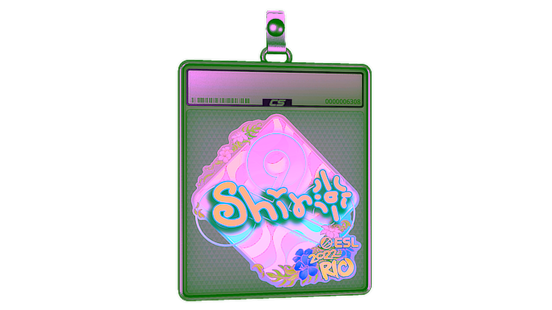 Exibição para Sticker Slab | sh1ro (Holo) | Rio 2022
