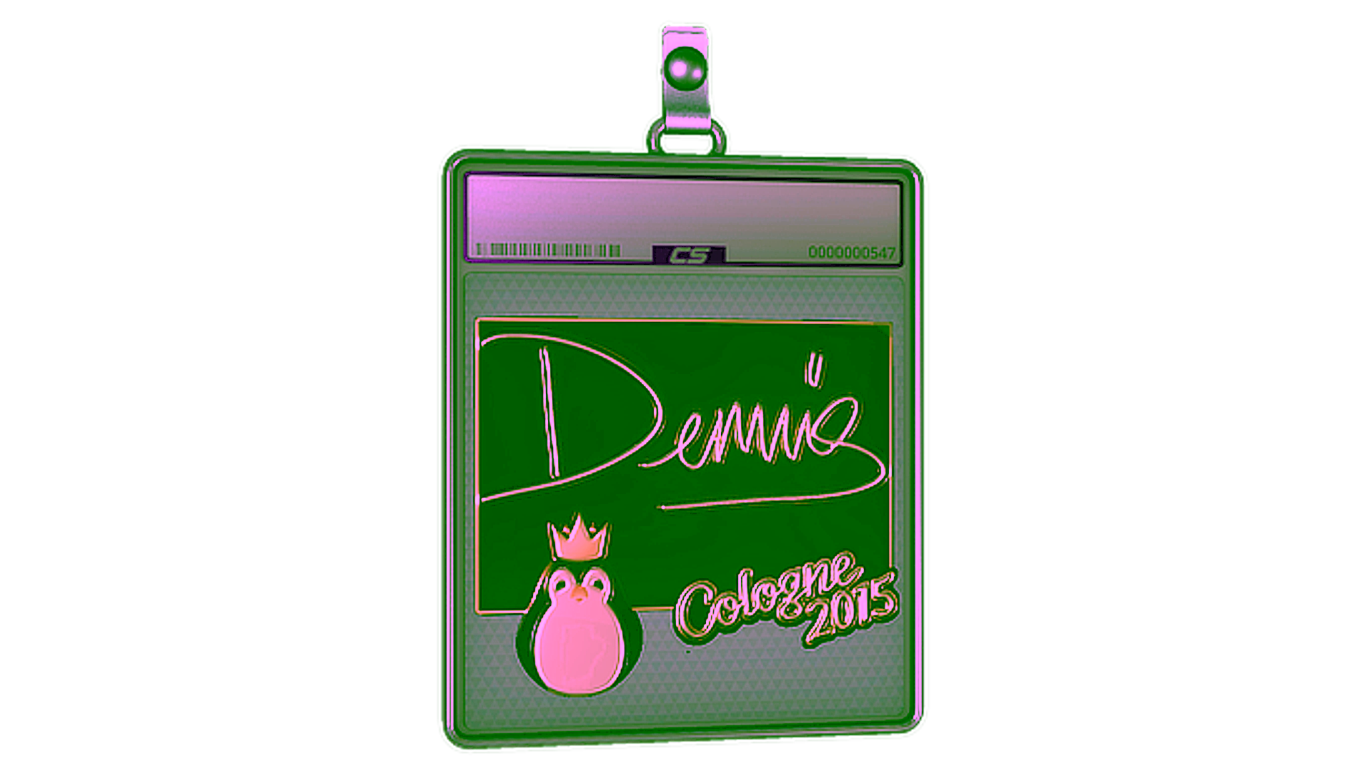 Display for Sticker Slab | dennis (Gold) | Cologne 2015