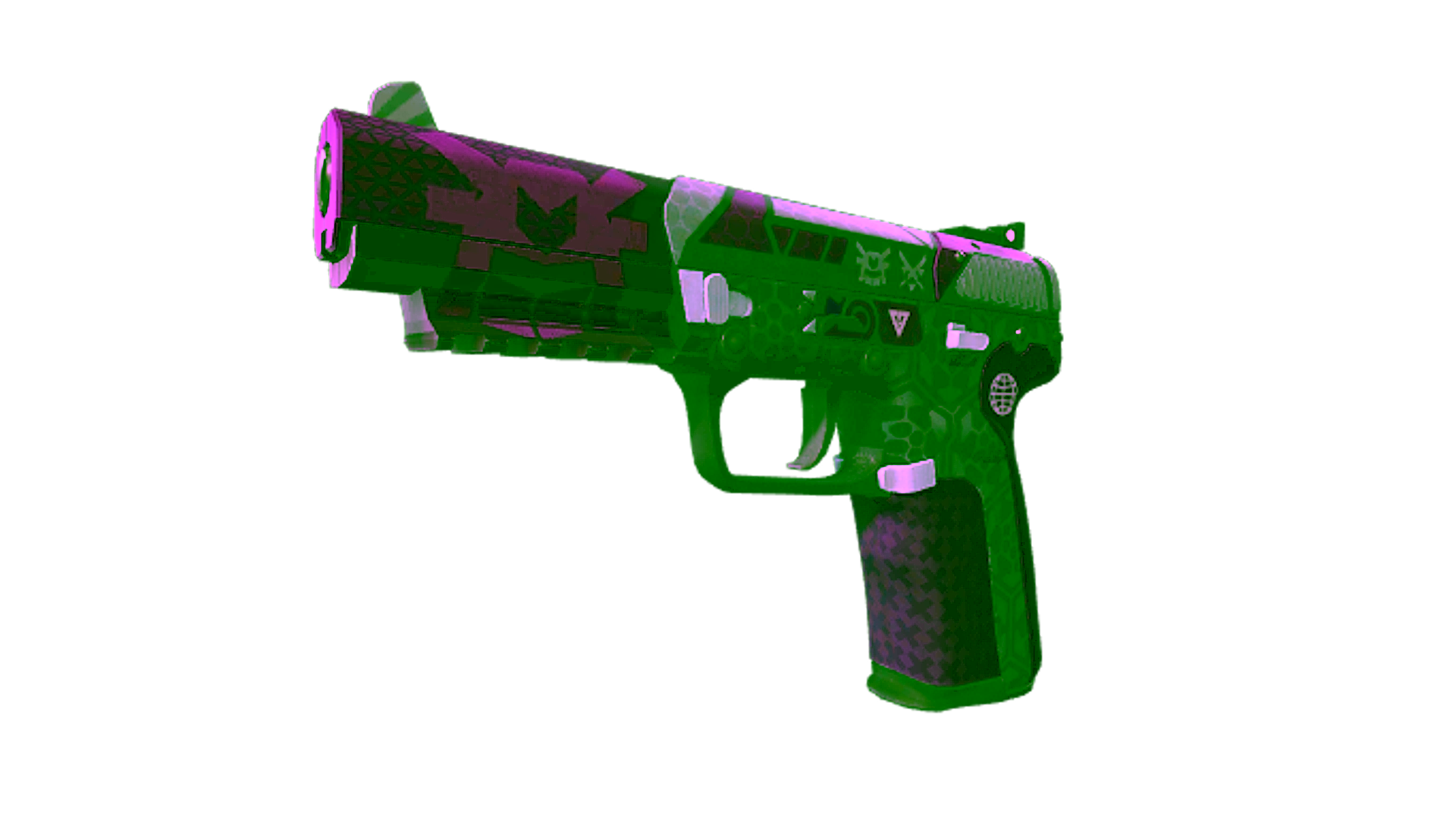 Дисплей для StatTrak™ Five-SeveN | Violent Daimyo (Factory New)