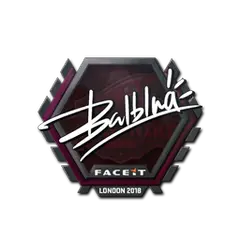 Sticker balblna London 2018