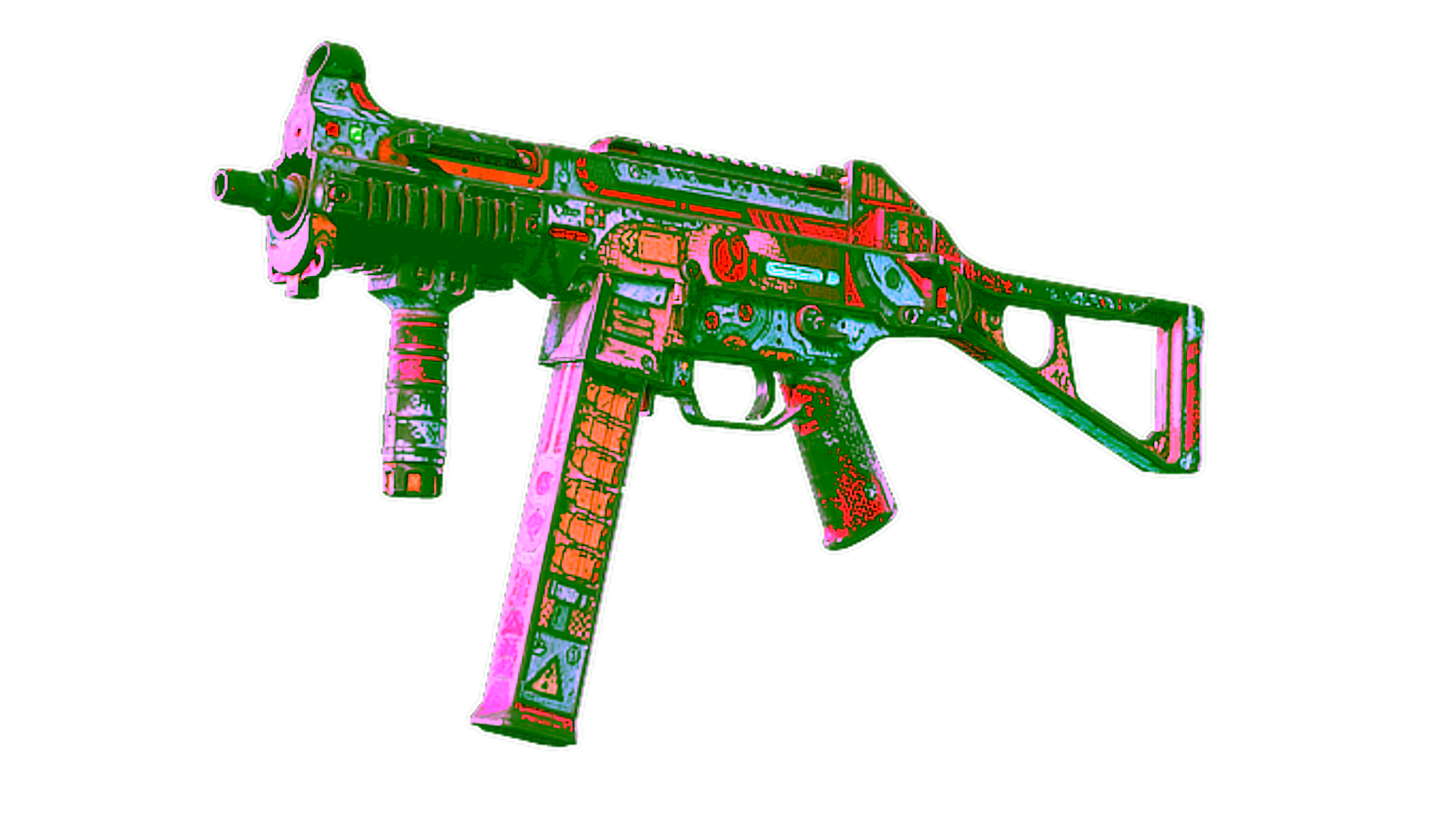 Rodyti StatTrak™ UMP-45 | K.O. Factory (Battle-Scarred)