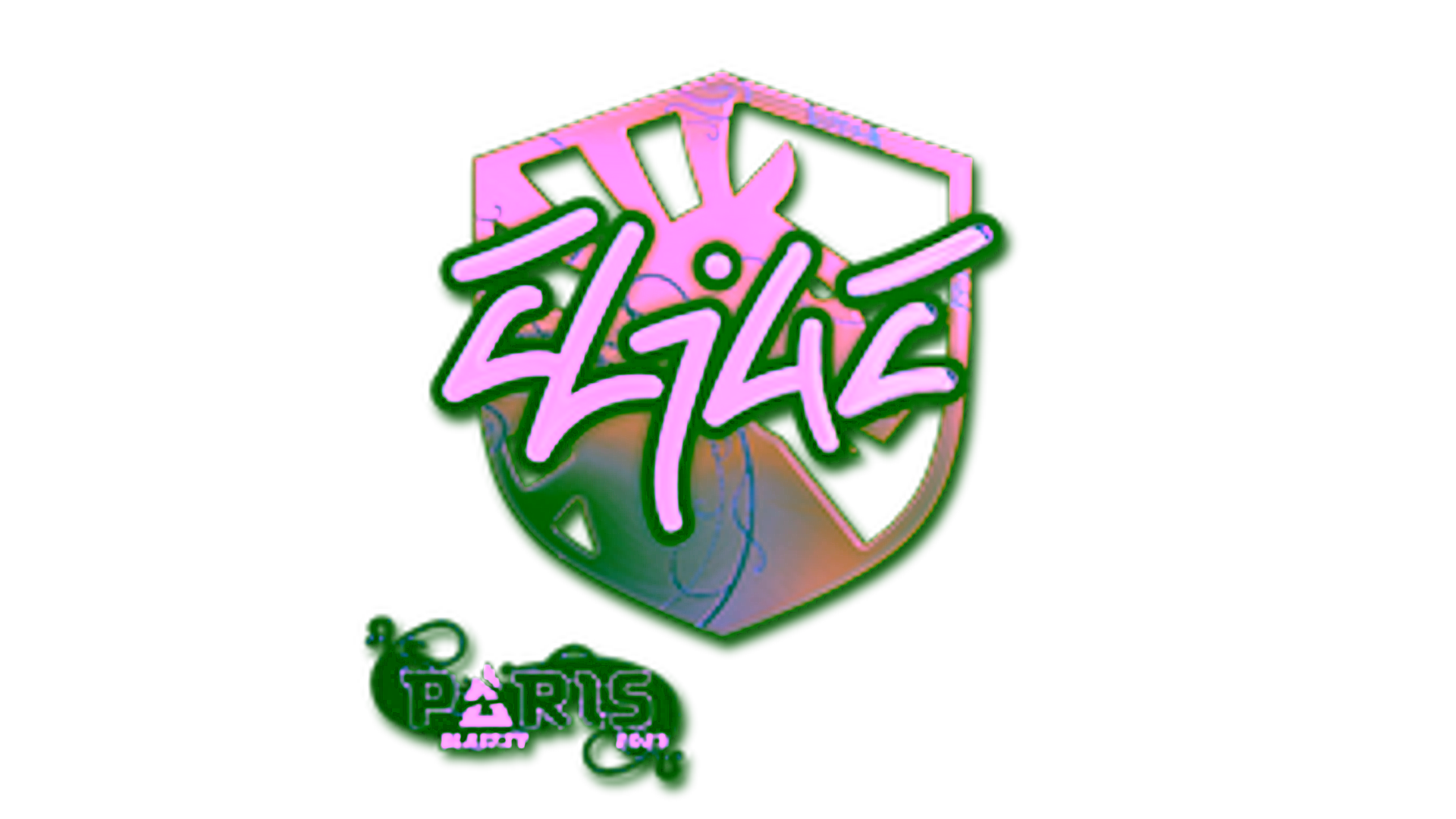 Display for Sticker | EliGE (Holo) | Paris 2023