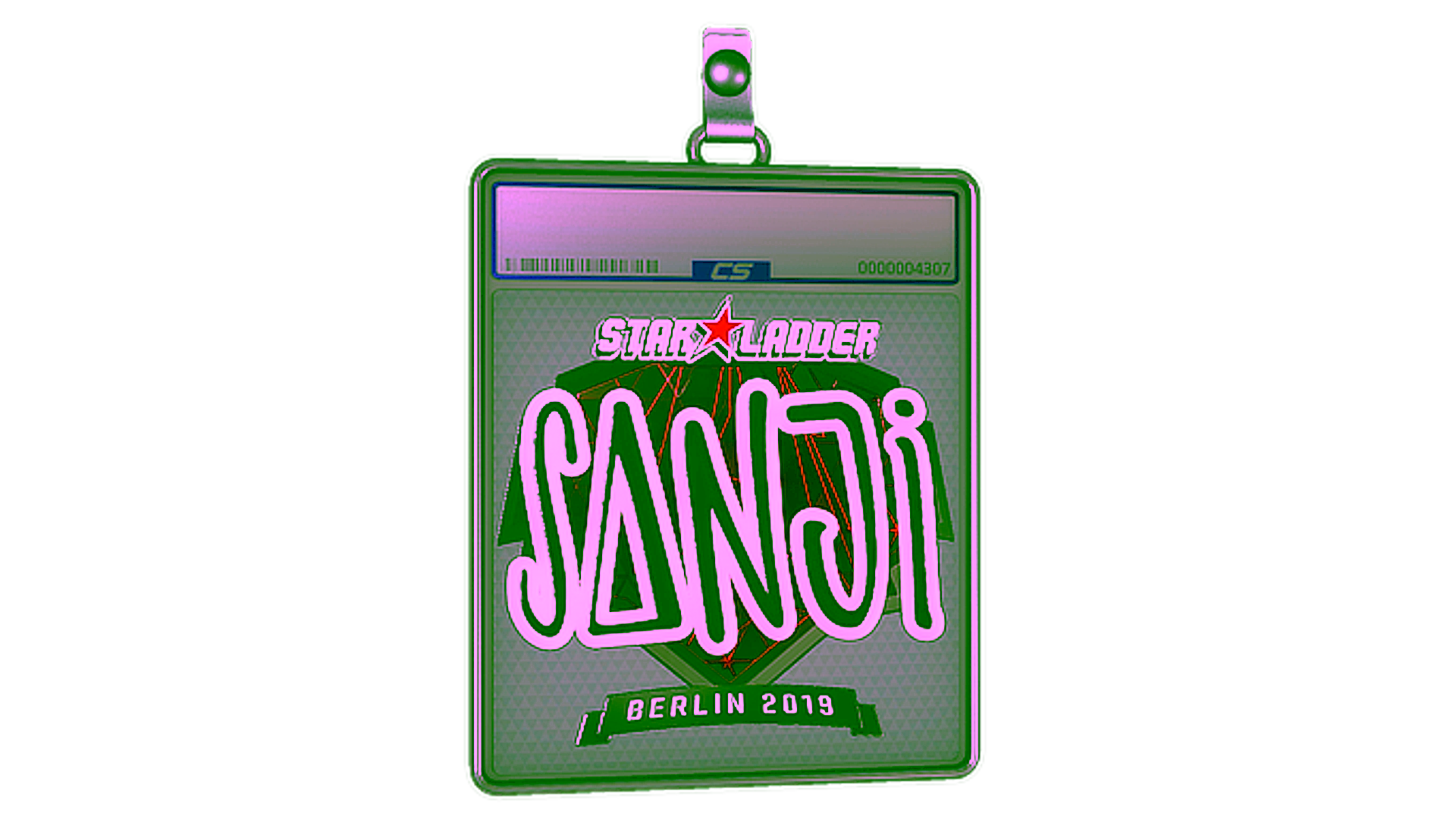 Дисплей для Sticker Slab | SANJI (Foil) | Berlin 2019