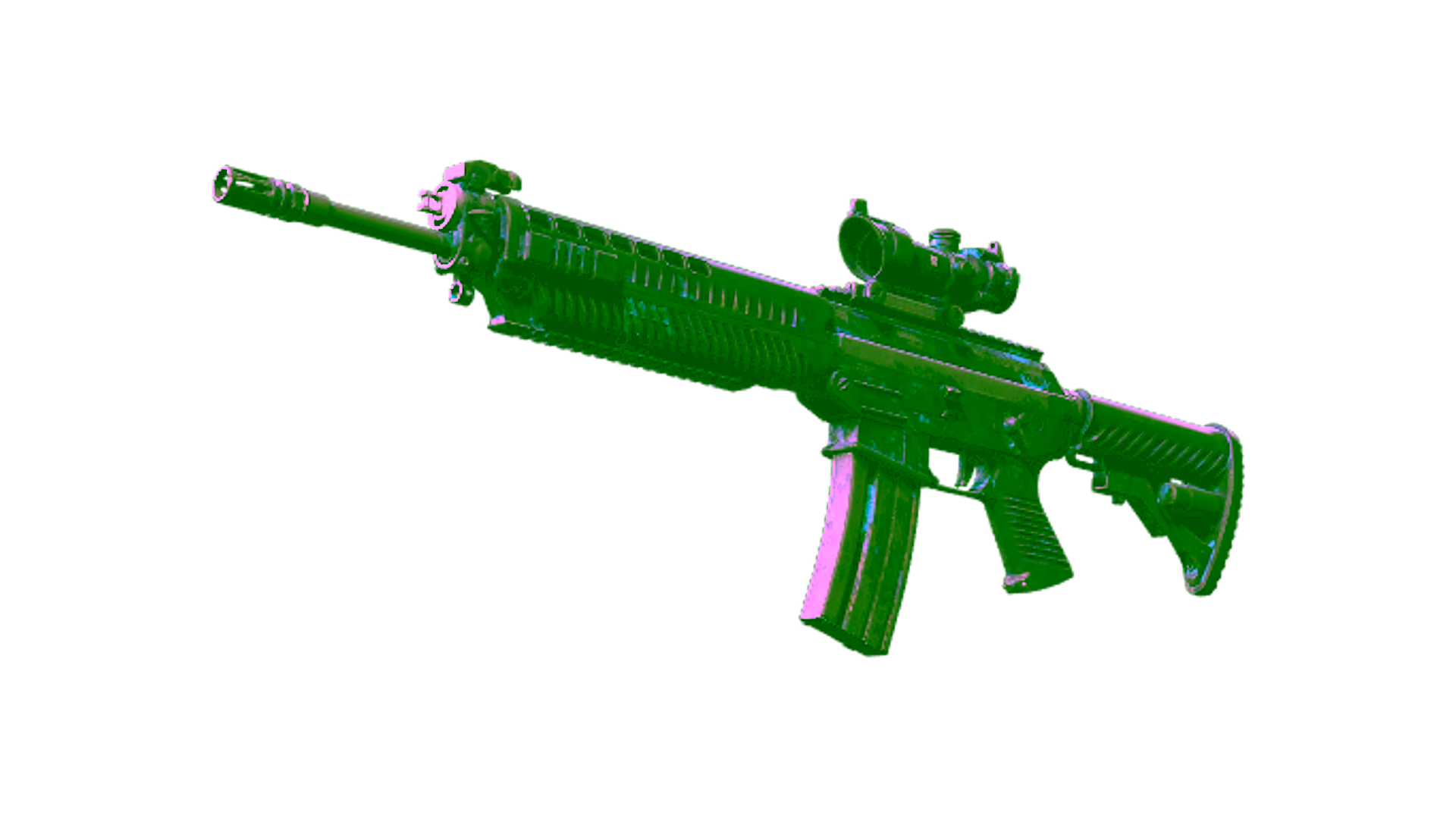 Rodyti StatTrak™ SG 553 | Aloha (Battle-Scarred)