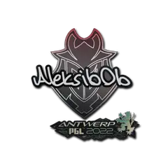 Sticker Aleksib Antwerp 2022