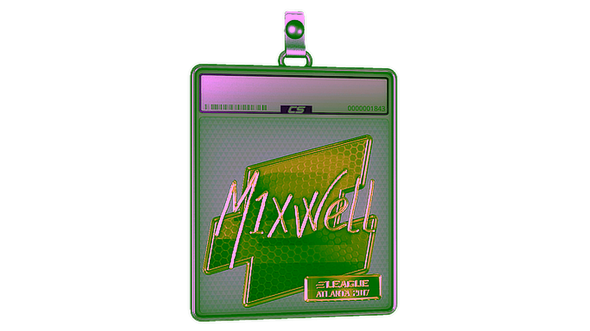 Rodyti Sticker Slab | mixwell (Gold) | Atlanta 2017
