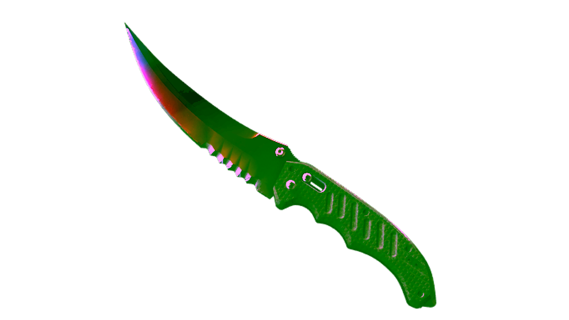 Display for ★ StatTrak™ Flip Knife | Fade (Minimal Wear)