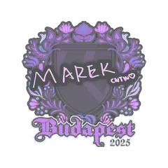 Sticker Marek Budapest 2025