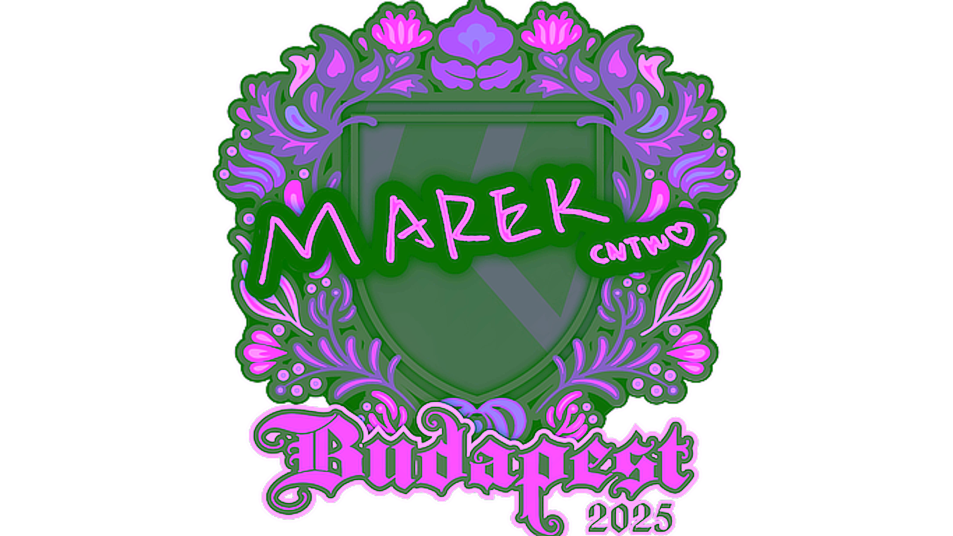 Display for Sticker | Marek | Budapest 2025