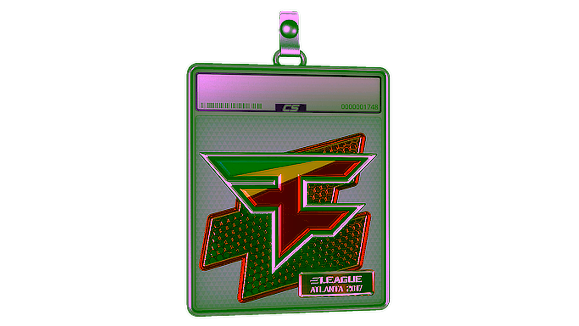Affichage pour Sticker Slab | FaZe Clan (Foil) | Atlanta 2017